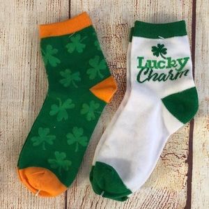 2 Pairs St. Patrick’s Day Celebration Socks